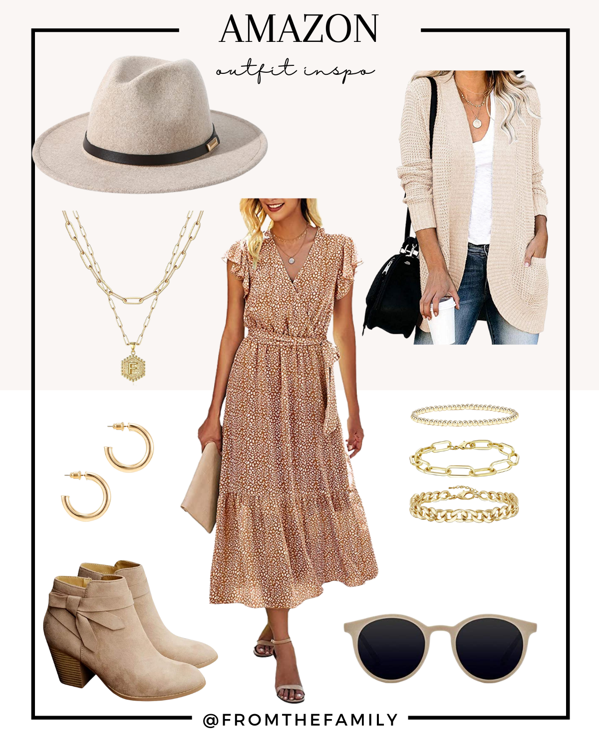 1200px x 1500px - Amazon Outfit // Neutral Dress for Summer to Fall